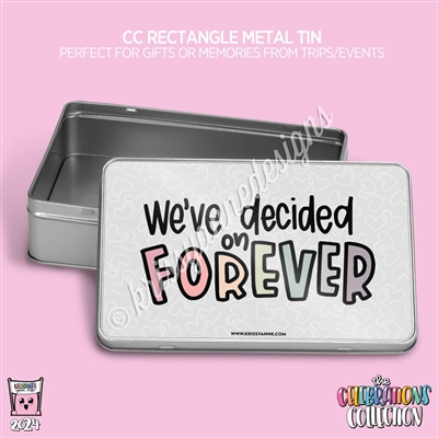 2024 CC Rectangle Metal Tin | Forever
