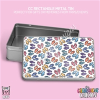 2024 CC Rectangle Metal Tin | Summer Pattern