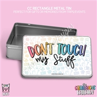 2024 CC Rectangle Metal Tin | Don't Touch