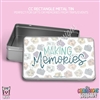 2024 CC Rectangle Metal Tin | Making Memories