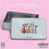 2024 CC Rectangle Metal Tin | Hello Fall