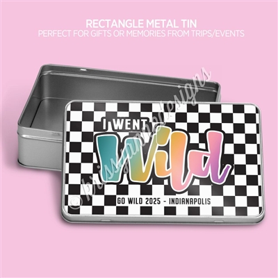 Metal Tin | 2025 I Went Wild B&W (Indy)