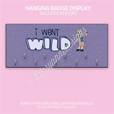 KAD Badge & Lanyard Display | I Went Wild