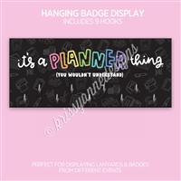 KAD Badge & Lanyard Display | Planner Thing