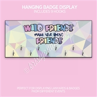 KAD Badge & Lanyard Display | Wild Friends