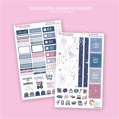 Hobonichi Cousin Kit - 2023 January Celestial