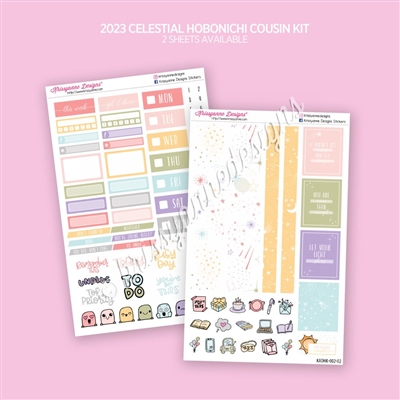 Hobonichi Cousin Kit - 2023 March Celestial