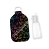 Rectangle Sanitizer Keychain - Midnight Doodle Hearts