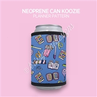 Can Koozie | Planner Thing Pattern