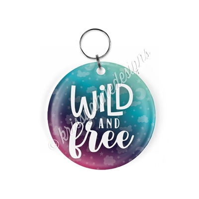 KAD Acrylic Keychain - Wild and Free