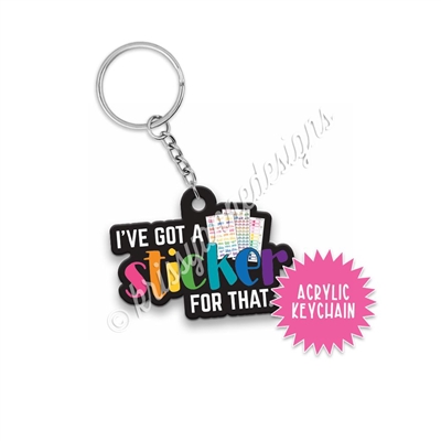 Small Acrylic Keychain - Sticker for That
