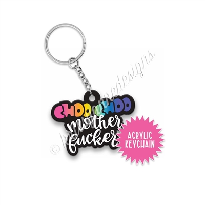 Small Acrylic Keychain - Choo Choo (UNCENSORED)