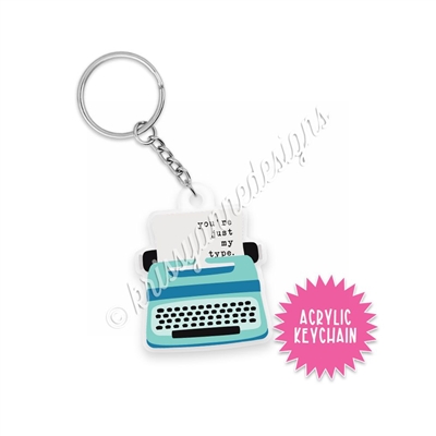 Small Acrylic Keychain - My Type