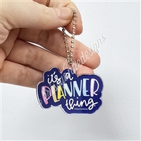 Acrylic Keychain | Planner Thing