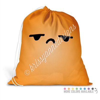 Extra Large Full Color Laundry Bag - Side Eye Steve
