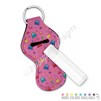 KAD Curvy Lip Balm Keychain - Happy Steve