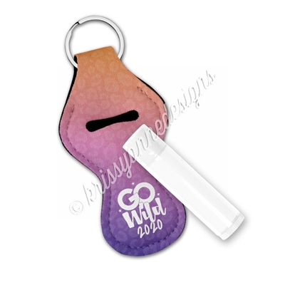 Curvy Lip Balm Keychain - GW2020 - Planners & Palm Trees