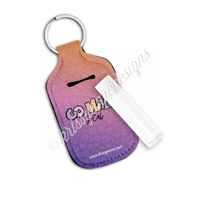 Rectangle Lip Balm Keychain - GW2020 - Planners & Palm Trees
