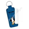 Skinny Lip Balm Keychain - Winter Penguin