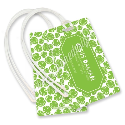 KAD Luggage Tag - Summertime Palms