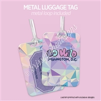 Metal Luggage Tag | GO Wild DC