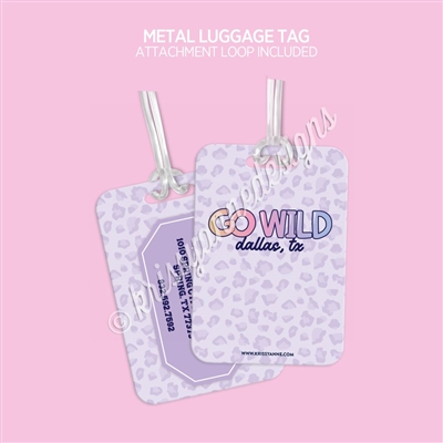 Metal Luggage Tag | GO Wild Dallas (GW 2024)