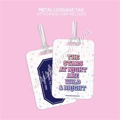 Metal Luggage Tag | Wild & Bright (GW 2024)
