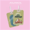 Metal Luggage Tag | New Horizons