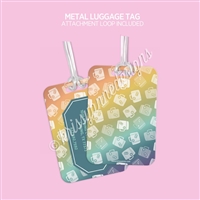 Metal Luggage Tag | 2024 Travel Pattern