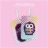 Metal Luggage Tag | 2025 GO Wild Colorful (Indy)