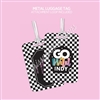 Metal Luggage Tag | 2025 GO Wild B&W (Indy)