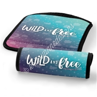 Luggage Handle Wrap - Wild and Free