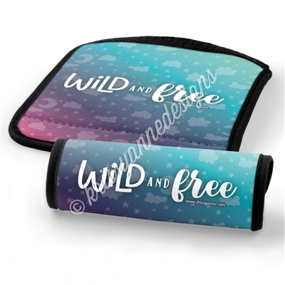 Luggage Handle Wrap - Wild and Free