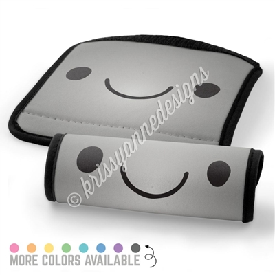 Luggage Handle Wrap - Smile Steve