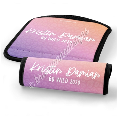 Luggage Handle Wrap - Name - Planners & Palm Trees