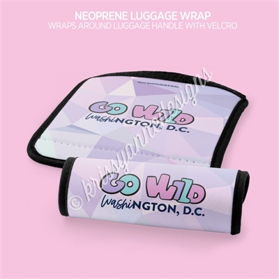 Luggage Handle Wrap | GO Wild DC Prism