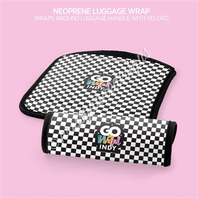 Luggage Handle Wrap | 2025 GO Wild B&W (Indy)
