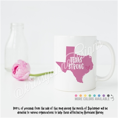 Harvey Relief - Exclusive Mug - Texas Strong