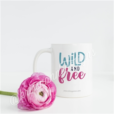 KAD Mug - Wild and Free