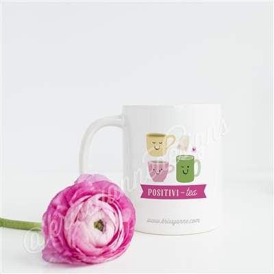 Ceramic Mug - Positivi-Tea