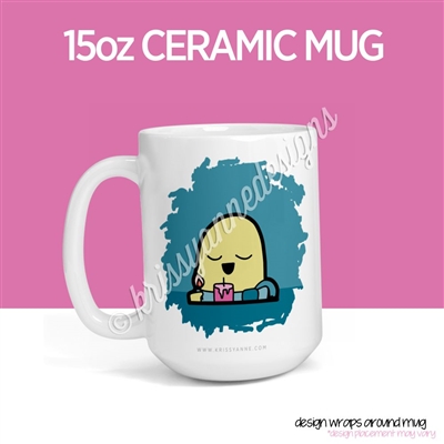 15oz Ceramic Mug - Celebrations Collection Fall Steve