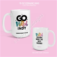 15oz Ceramic Mug | Wild Friends (GW Indy)