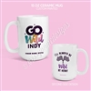 15oz Ceramic Mug | Wild at Heart (GW Indy)