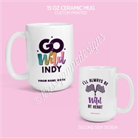 15oz Ceramic Mug | Wild at Heart (GW Indy)
