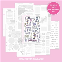 Mini Journaling Sticker Sheets | Wild in Washington
