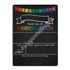 Back to School Faux Chalk Board - 9x12