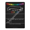 Last day of School Faux Chalk Board - 9x12