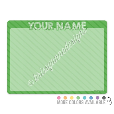 Personalized Dry Erase Board - 12x9