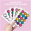 Mini Blackout Sticker Sheet | Big Splatter