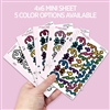 Mini Blackout Sticker Sheet | Doodle Arrows